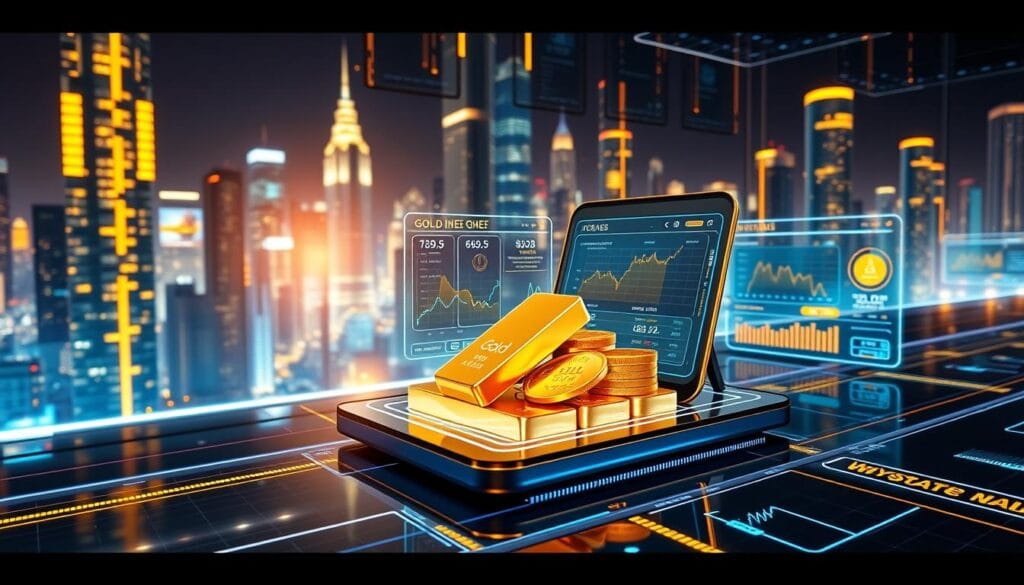 how to invest in gold online