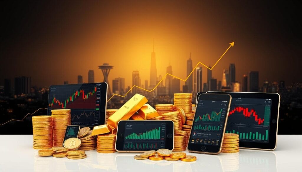 how to invest in gold online