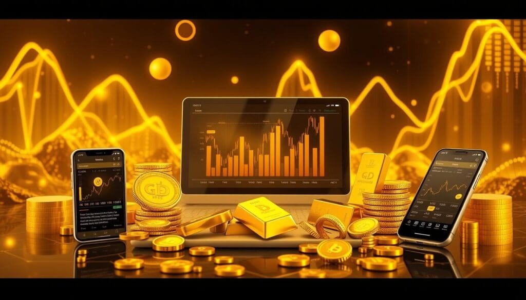 how to invest in gold online